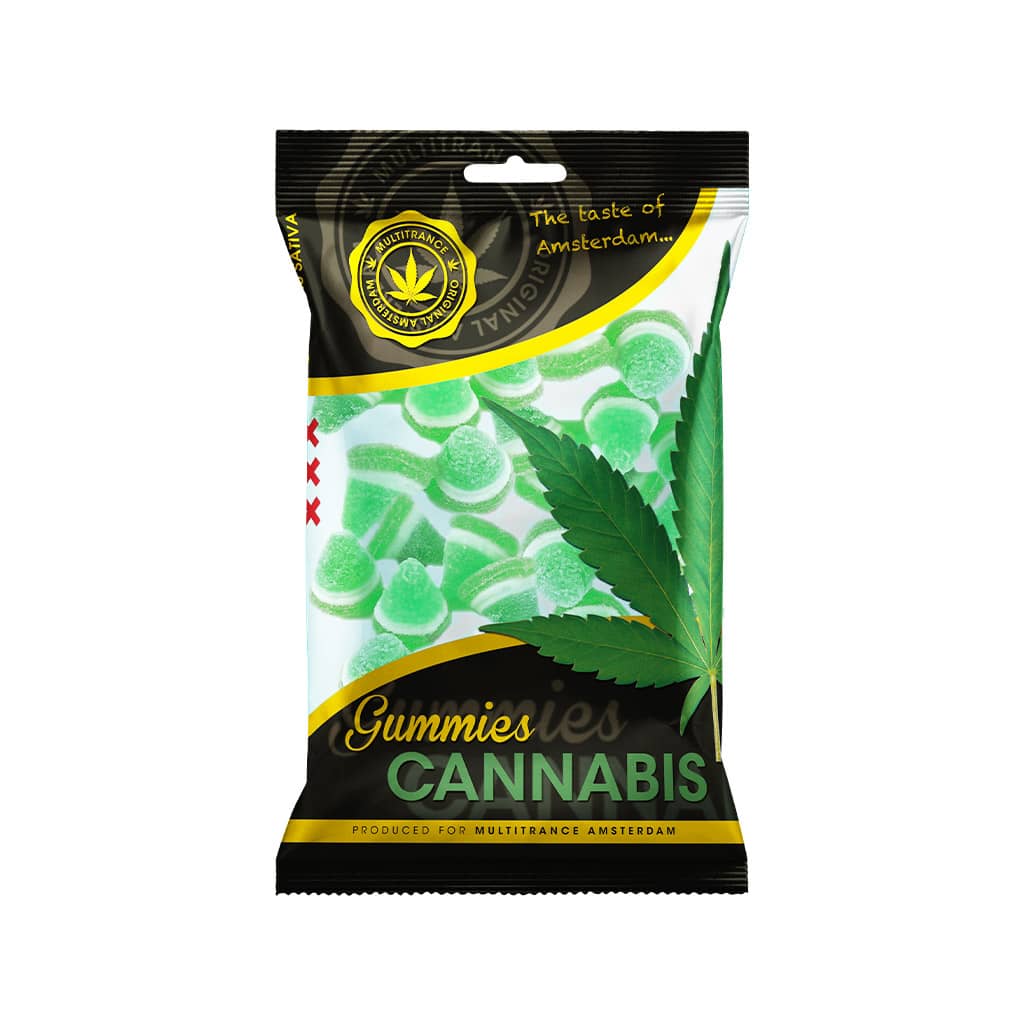 Original Amsterdam Cannabis Gummies 100g THC FREE