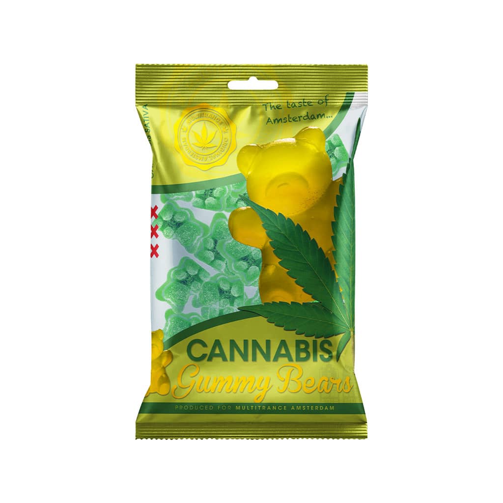 Cannabis Gummy Bears - 100g - 1pcs