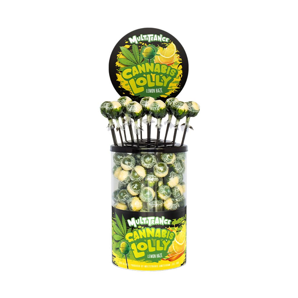 Cannabis Lollipops Lemon Haze - 100pcs