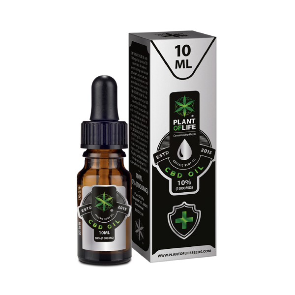 CBD OIL PLANT OF LIFE 10% - 10ml - 1000mg