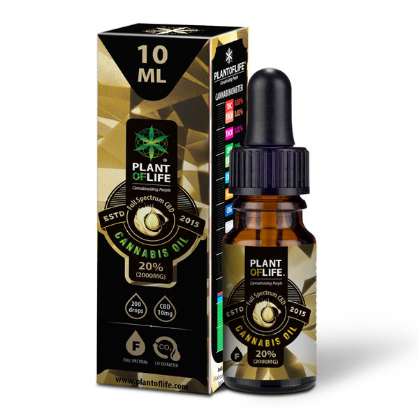 CBD OIL PLANT OF LIFE 20% - 10ml - 2000mg