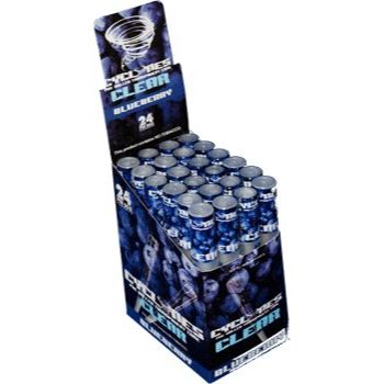 Cyclones Clear Cones x 24 - Blueberry