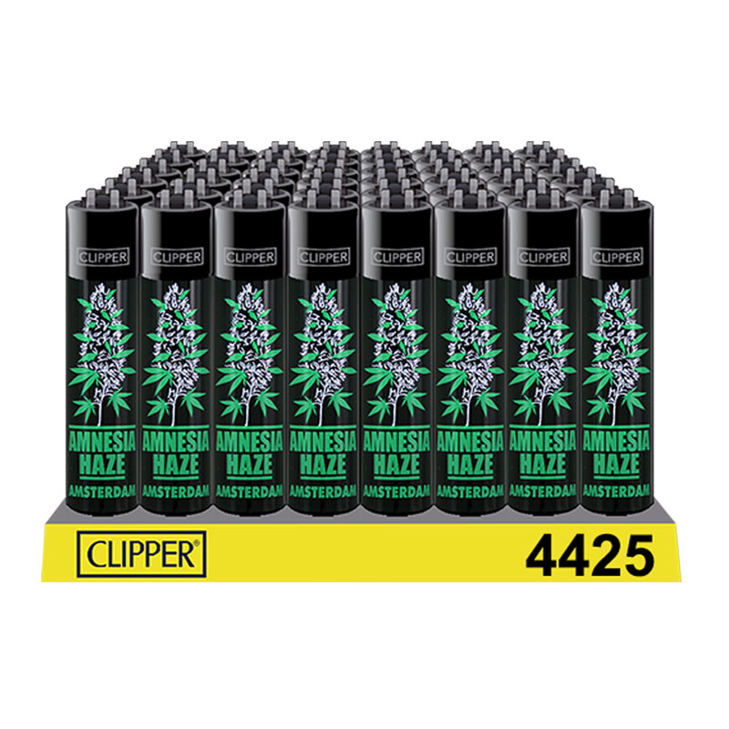 Clipper Lighters - 48pcs display - AMS Amnesia Haze