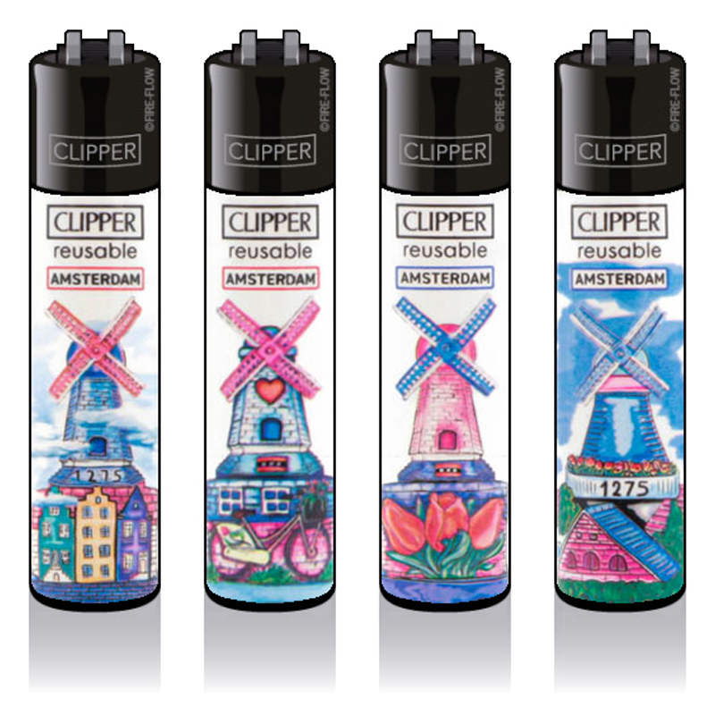 Clipper Lighters - Amsterdam Windmill