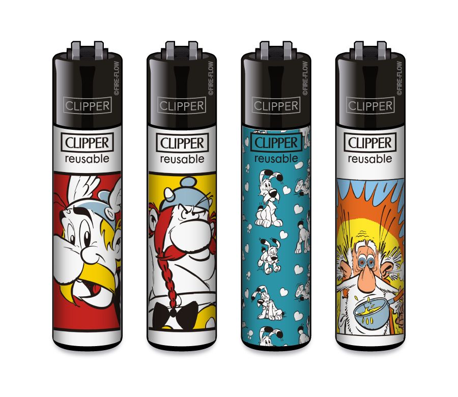 Clipper Lighters - Asterix & Obelix