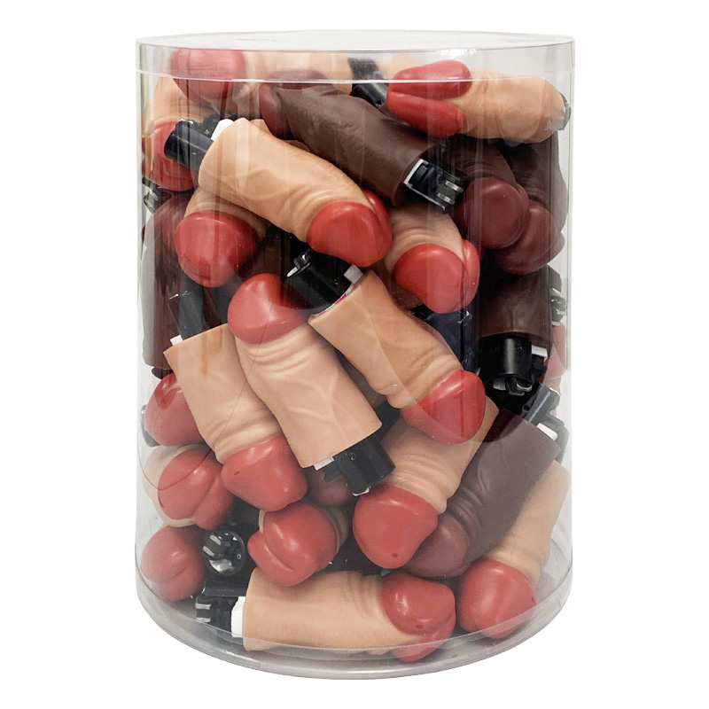 Clipper Lighters Rubber Case - Penis x 60 pcs
