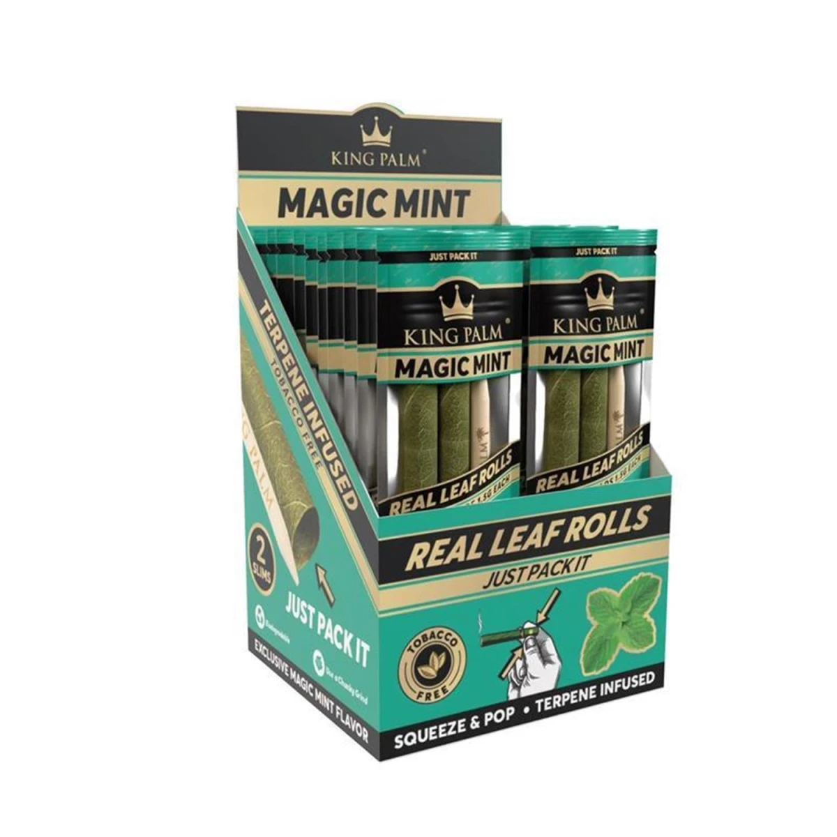 King Palm Leaf Rolling Papers - Natural & Slow Burn