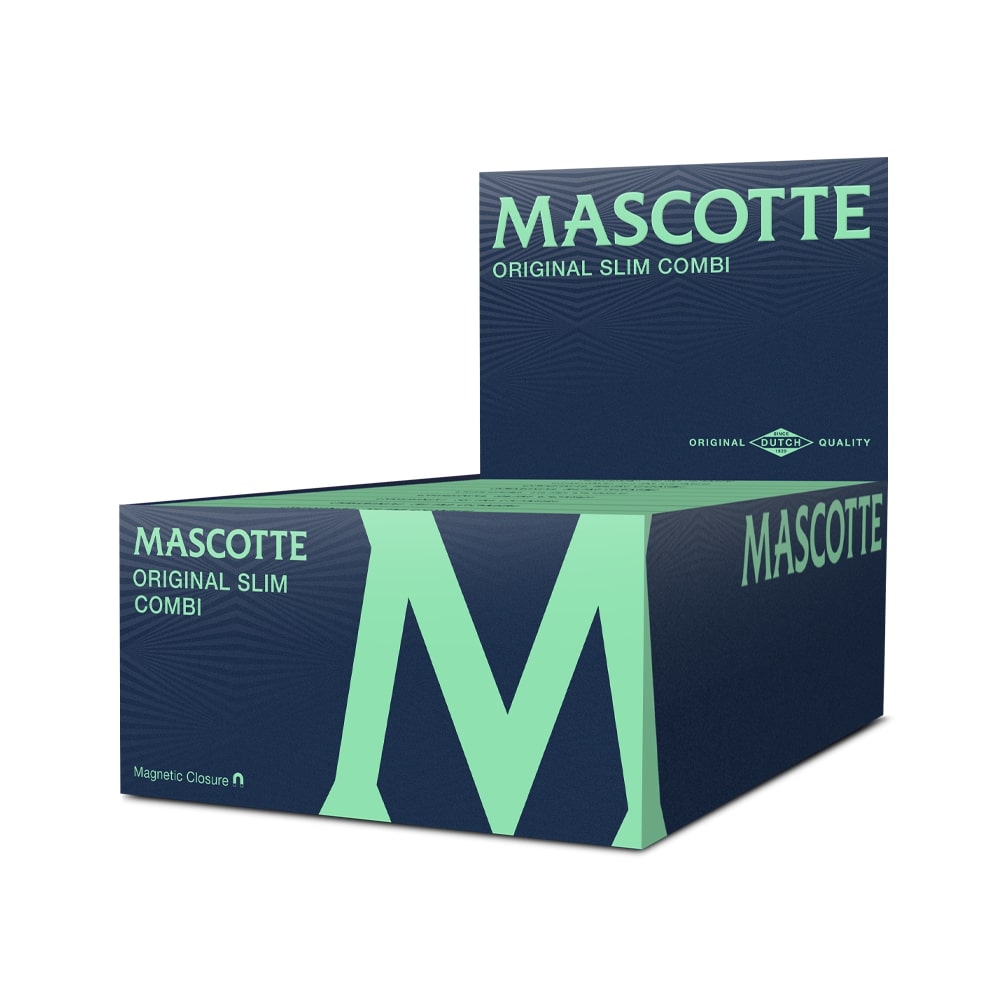 Mascotte Original Slim Combi Papers & Tips (26 pcs)