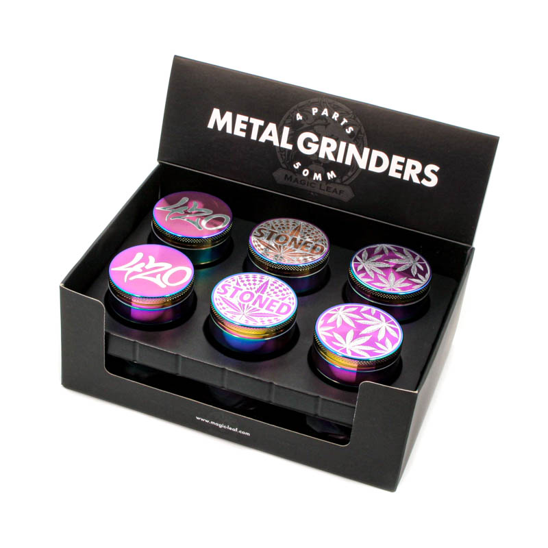 GRM23 Round Metal Herb Grinder