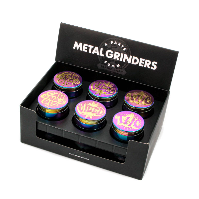 GRM26 Round Metal Herb Grinder