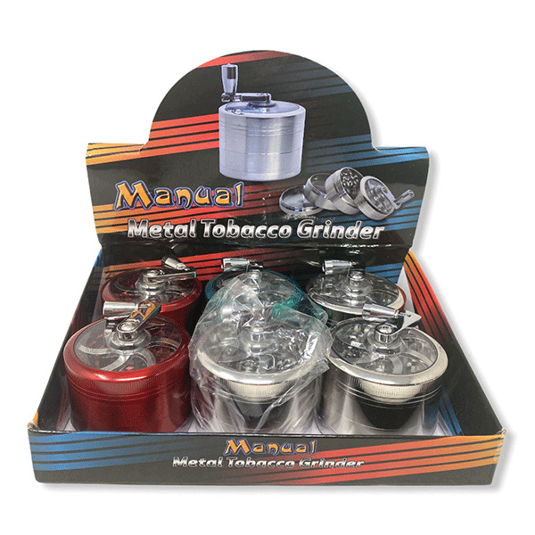 MG12 Round Metal Herb Grinder
