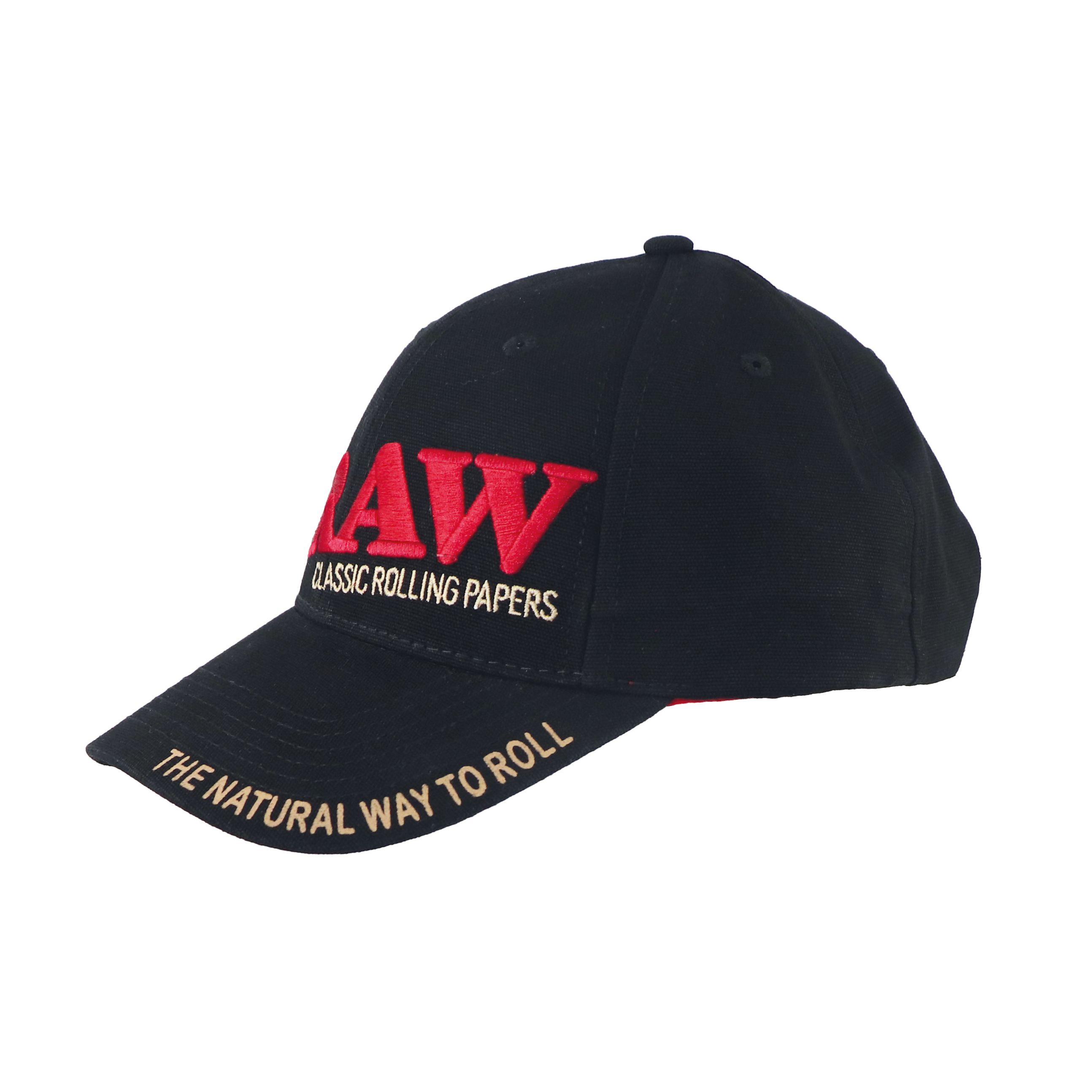 RAW HAT - BLACK