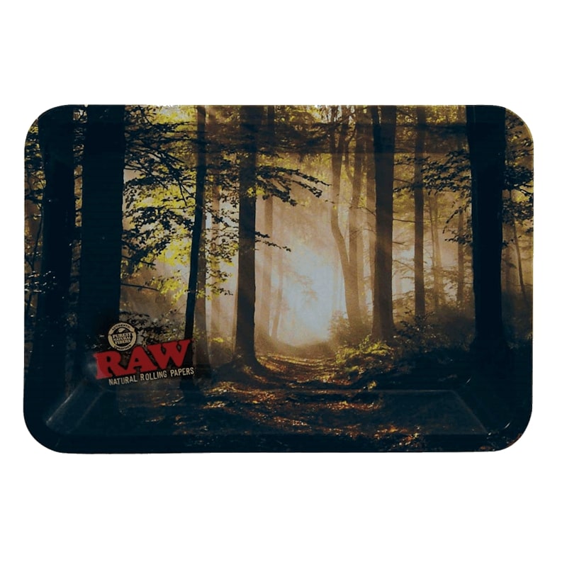 Raw Rolling Tray Forest - Mini 18cm x 12.5cm