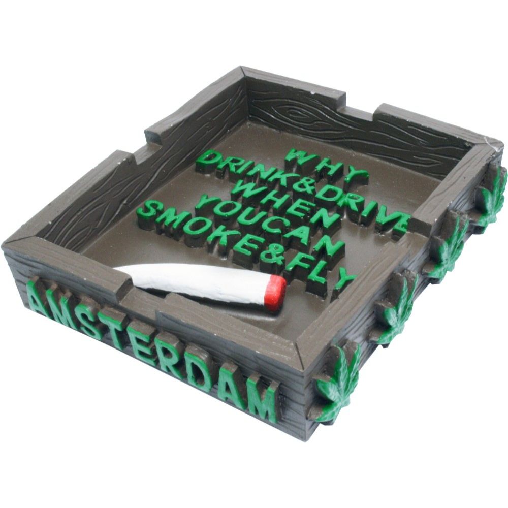 Durable Resin Ashtray - ASHM26