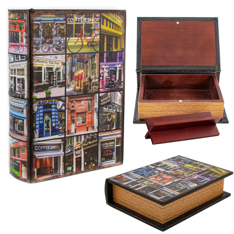 Discreet Stash Book Storage Solution