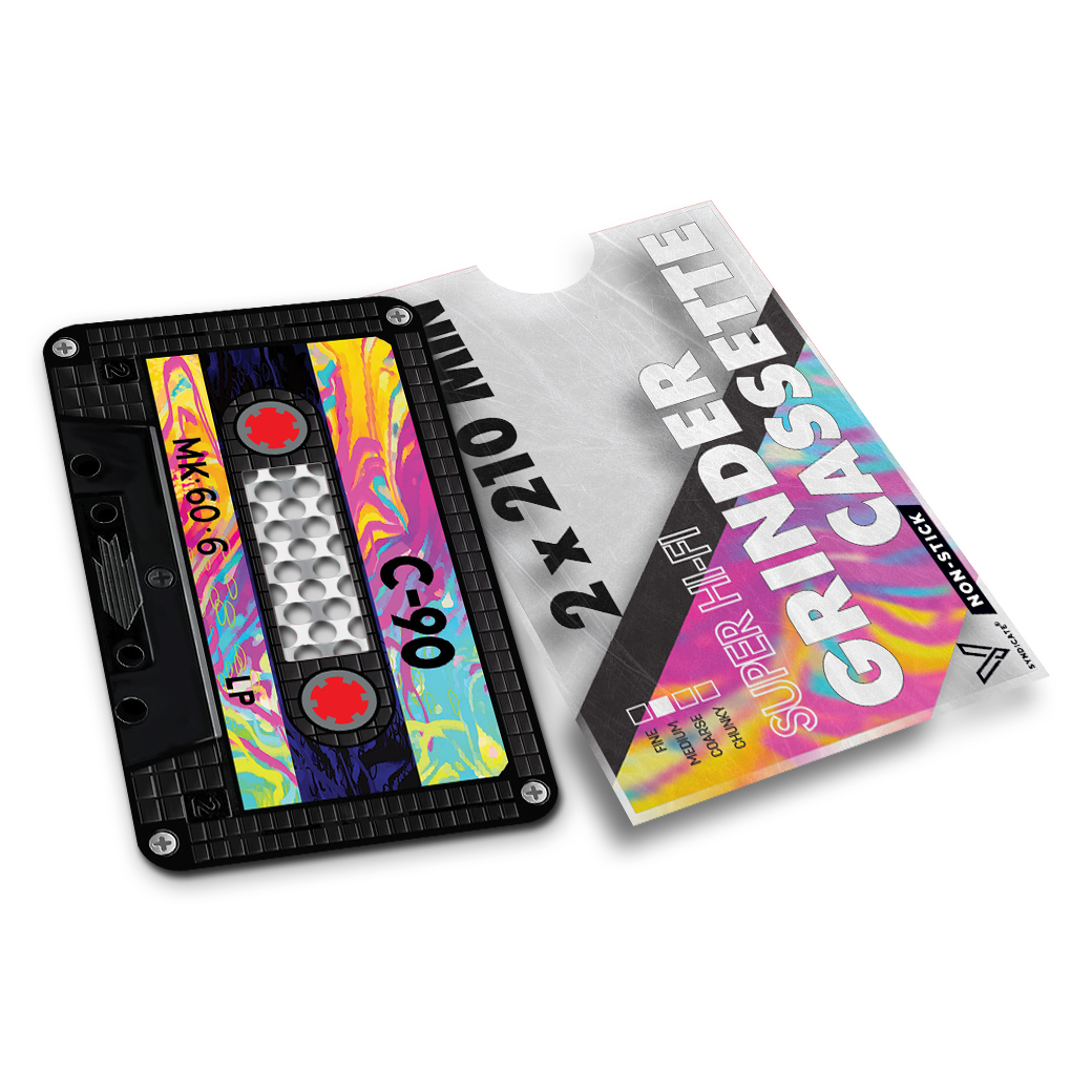 V-Syndicate Grinder Card - Cassette - Surgical Steel