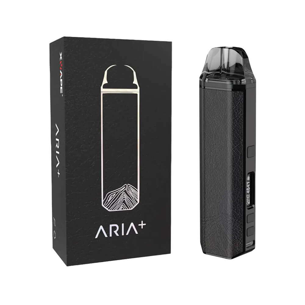 XVAPE ARIA Plus Dry Herb & Wax Vaporizer - Gothic Black