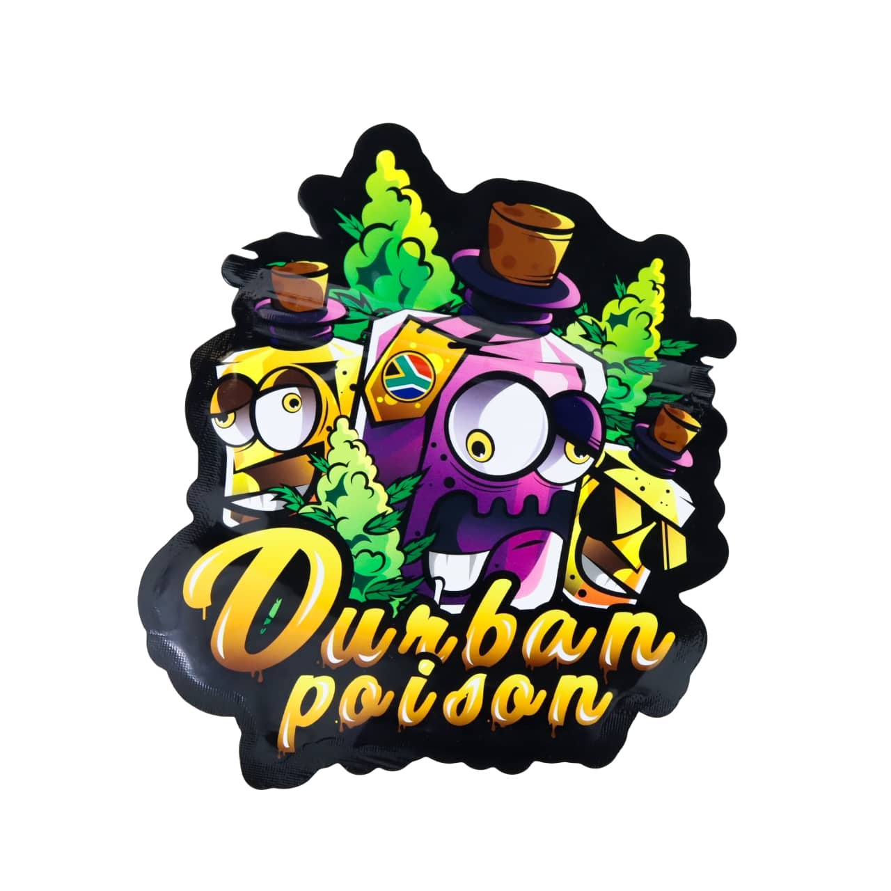 Mylar Bag - Durban Poison - 10pcs