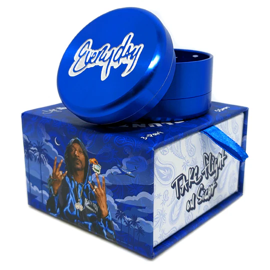 Dogg lbs Everyday Blunt Grinder 55mm 3-Part - Blue