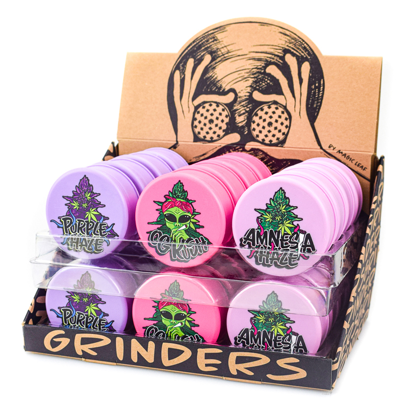 Alien Amnesia Plastic Grinder Display 24pcs