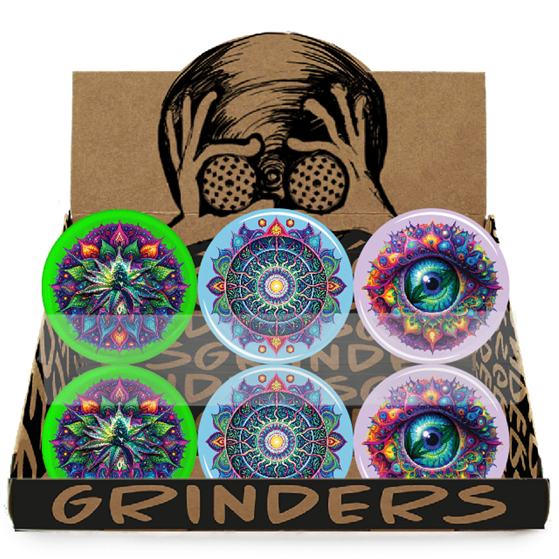 GRPM17 Plastic Herb Grinder