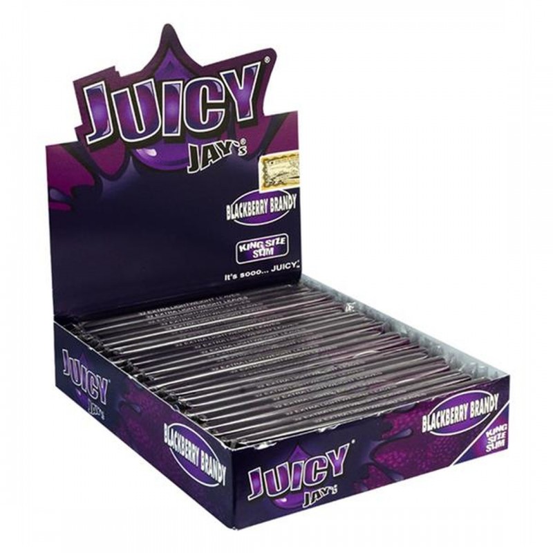 Juicy Jay's Blackberry Brandy King Size Slim Blättchen