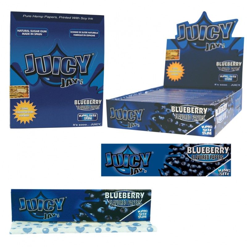 Juicy Jay's Blueberry King Size Slim Blättchen
