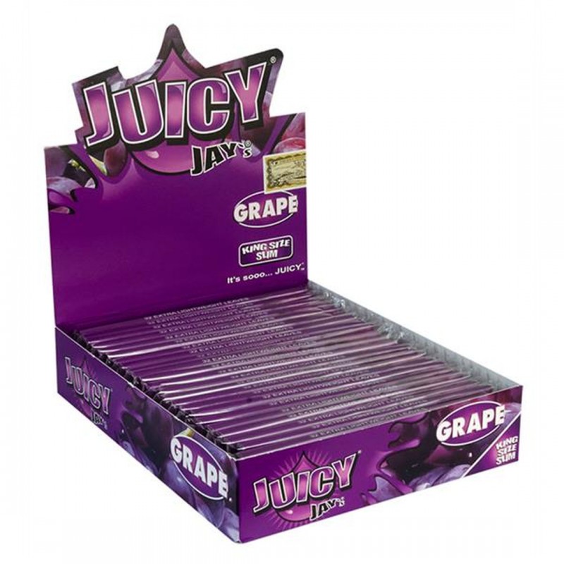 Juicy Jay's Grape King Size Slim Rolling Papers