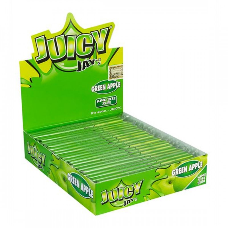 Juicy Jay's Green Apple King Size Blättchen