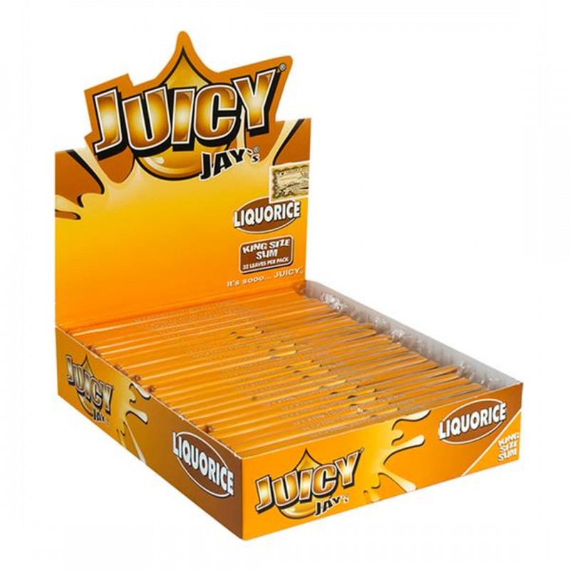Juicy Jay's Lakritz King Size Blättchen