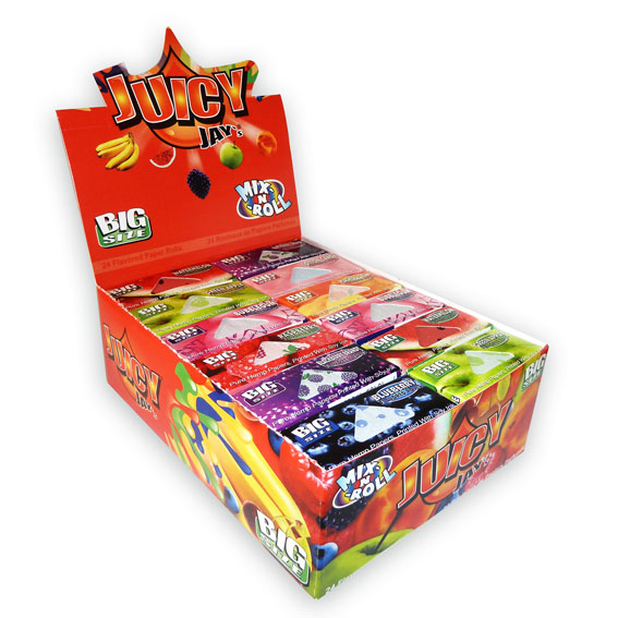 Juicy Jays Flavored Paper Rolls - Mix Flavors