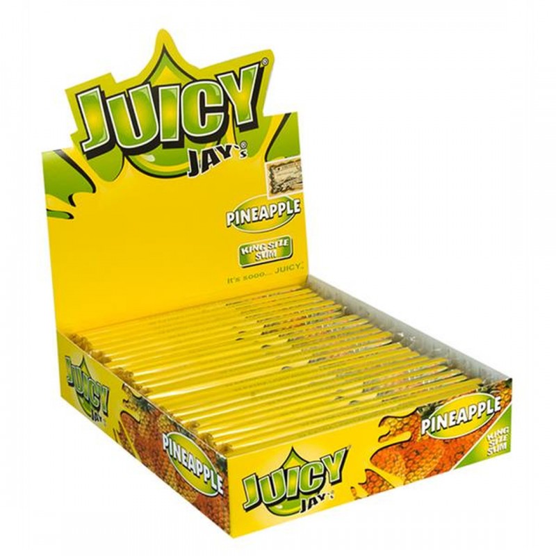 Juicy Jay's Pineapple King Size Slim Rolling Papers
