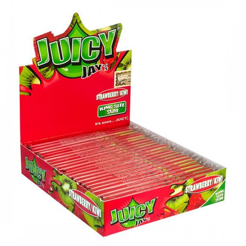 Juicy Jay's Strawberry-Kiwi King Size Rolling Papers