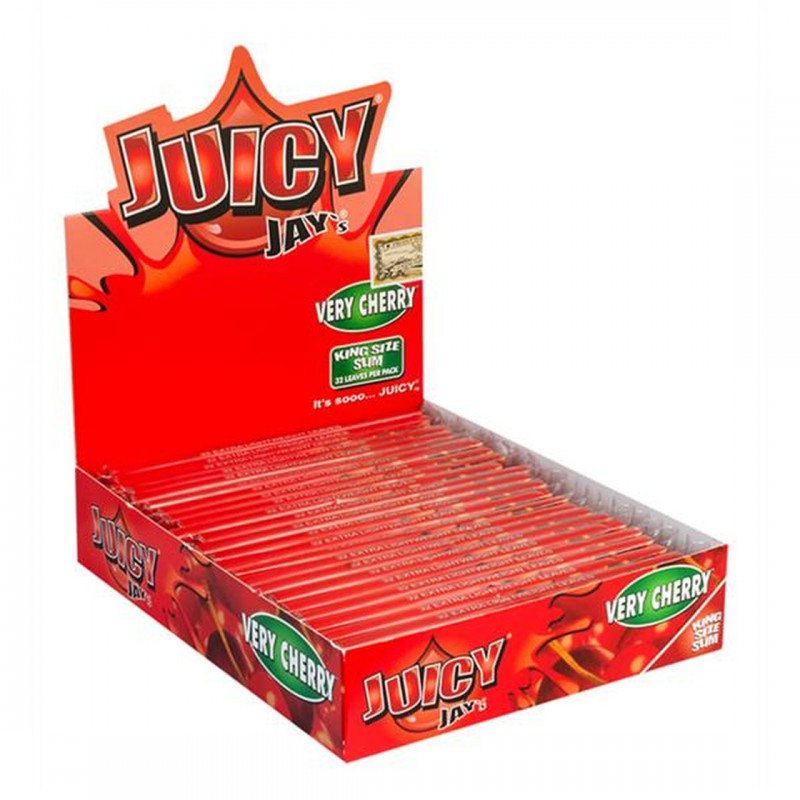 Juicy Jay's Very Cherry King Size Rolling Papers