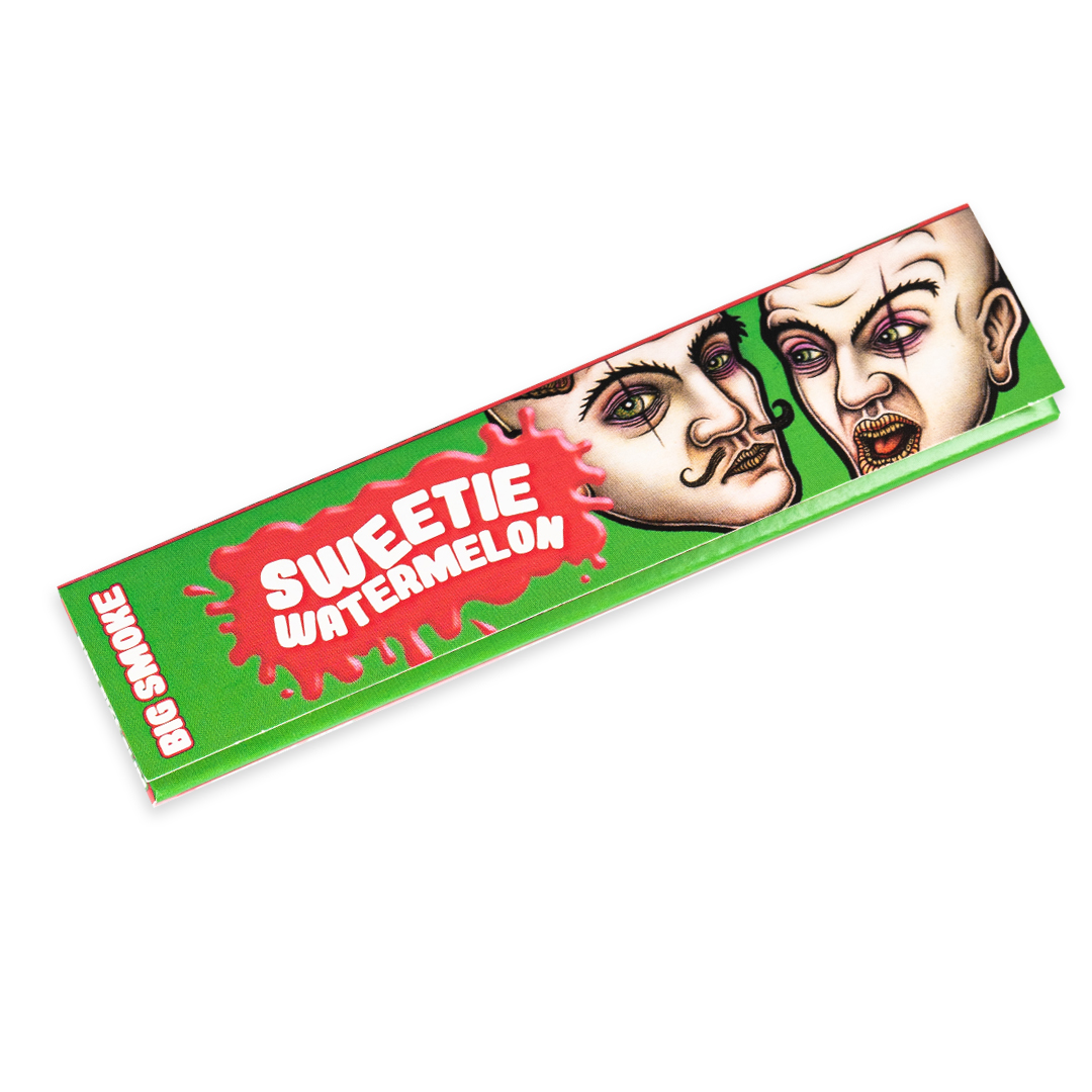 Lion Rolling Circus - Sweetie Watermelon King Size Slim Rolling Papers (24-Pack Display)