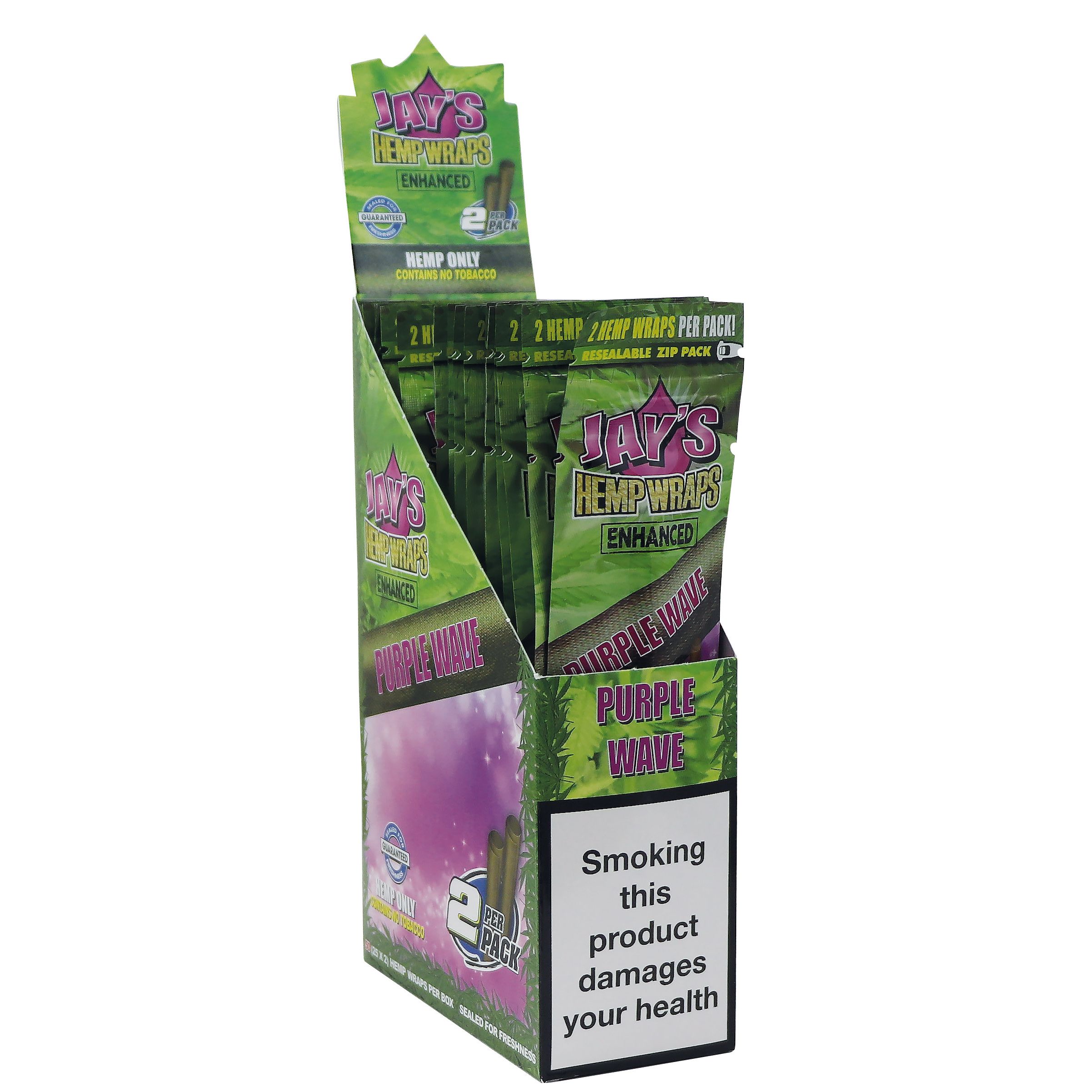 Juicy Jays Hemp Wraps - Purple Wave