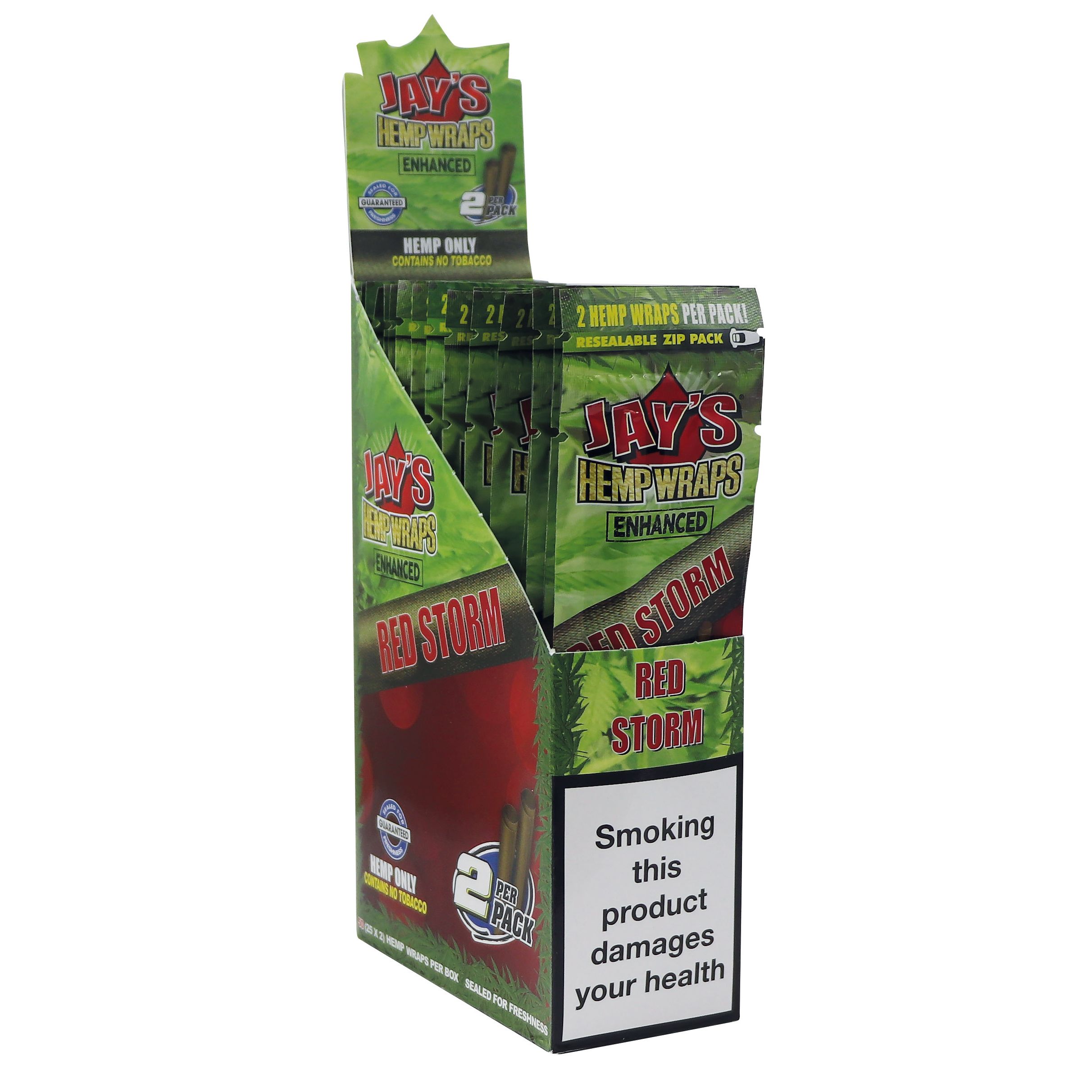Juicy Jays Hemp Wraps - Red Storm