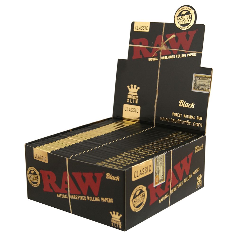 Sedas Raw Black King Size Slim